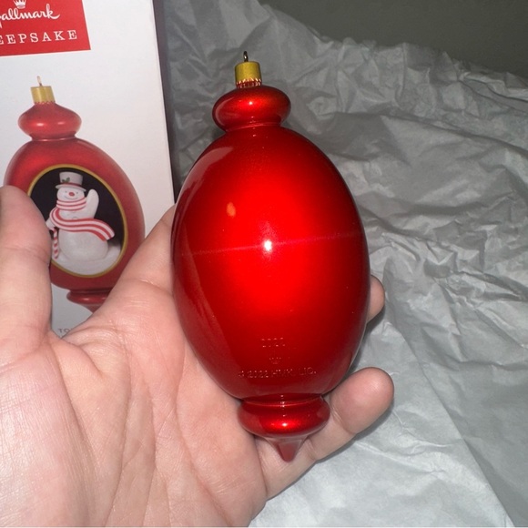 Hallmark Top Hat Snowman Limited Edition 2022 Keepsake Ornament Christmas - Picture 5 of 9